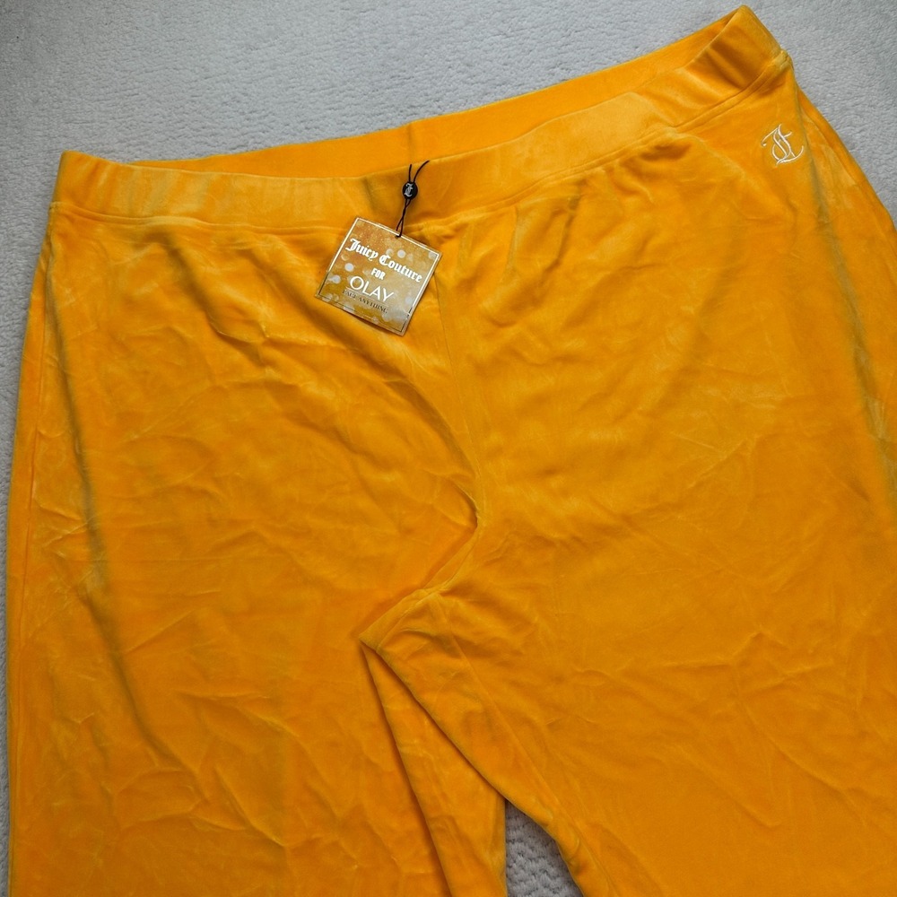 Juicy Couture by Olay Tracksuit Pants Orange Size 4X Womens.. - Picture 2 of 15